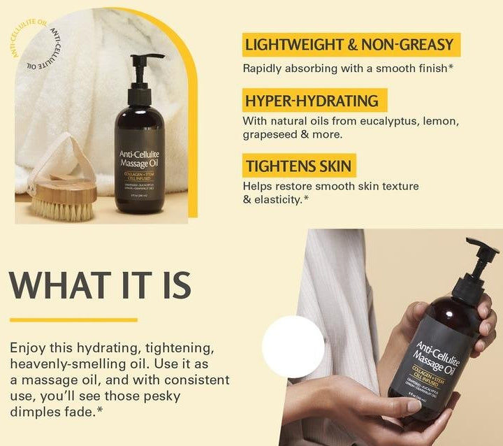 Apsell™ Antycellulitowy olejek ujędrniający
