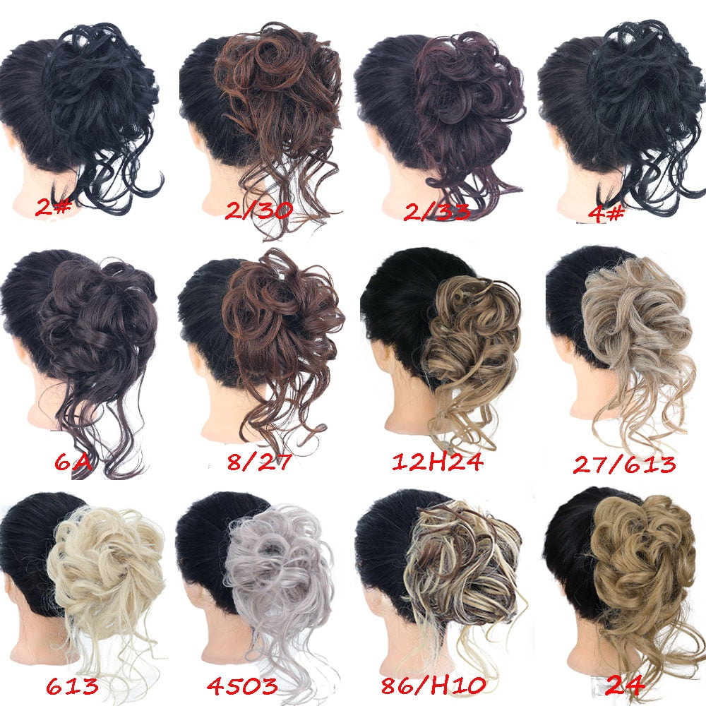 ChicChignon™ Wiązana treska z klipsem