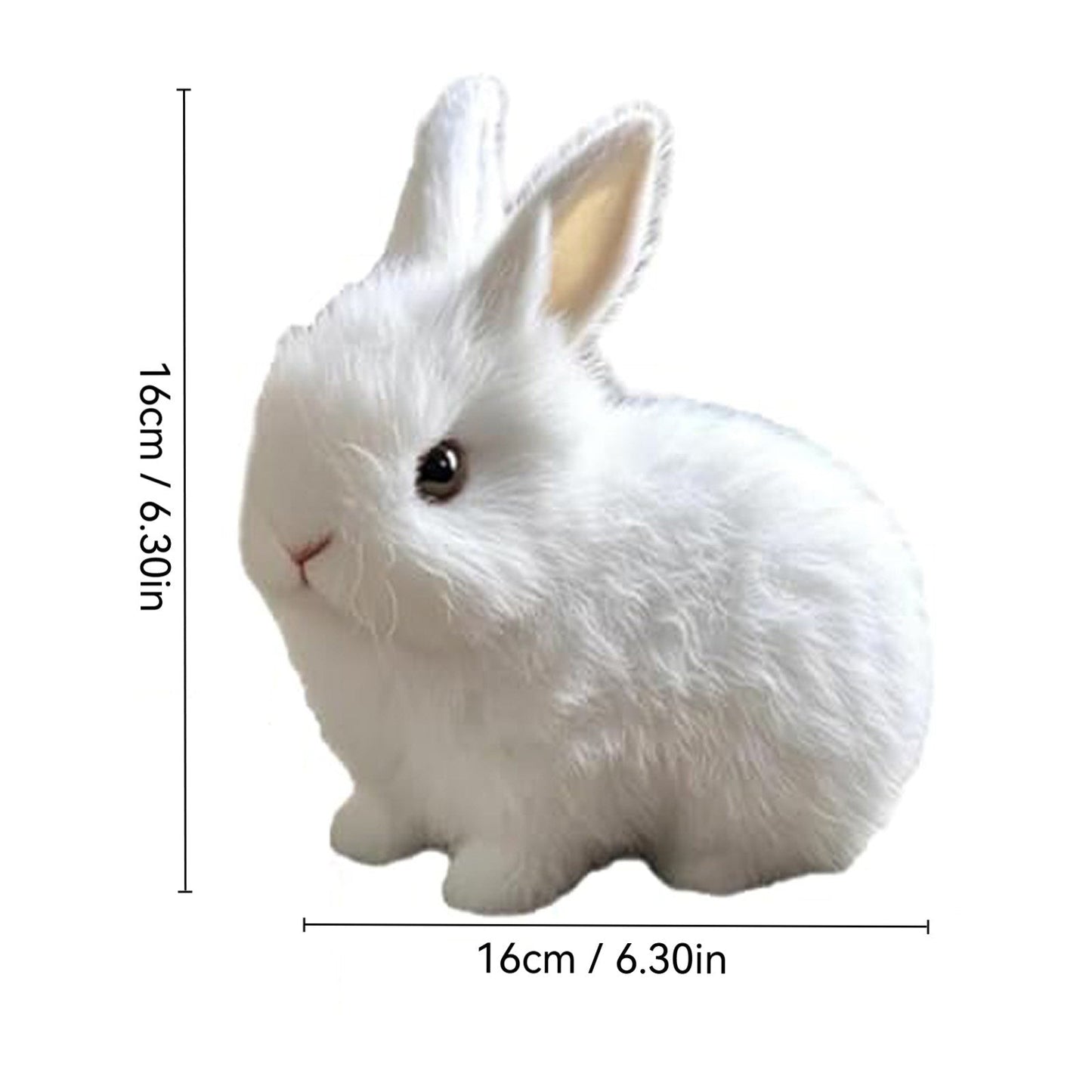 FluffyHop™ Pluszowy skaczący króliczek