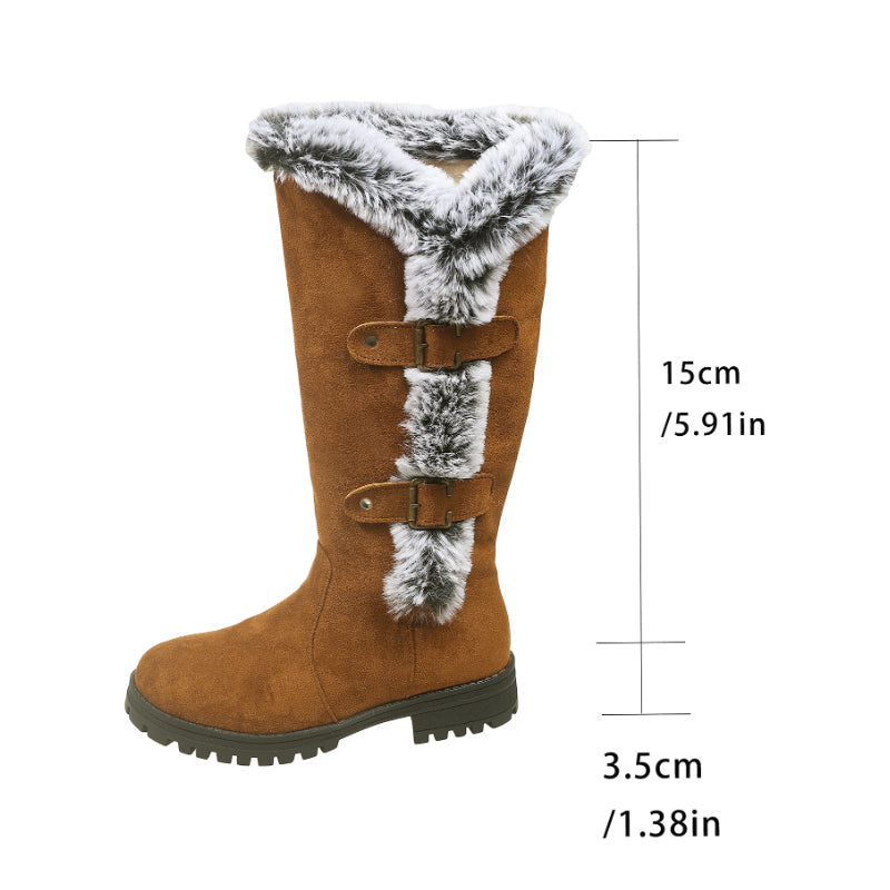 Giada Verde™ Ocieplane damskie buty zimowe