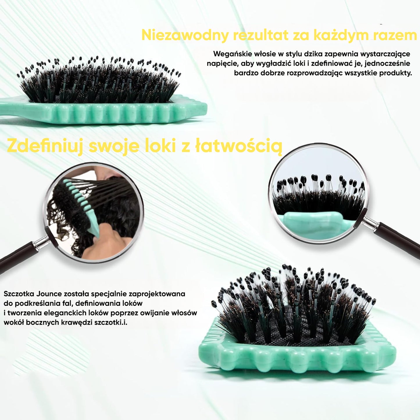 Jounce+™ Szczotka do stylizacji loków | Twórz piękne fale w kilka sekund!