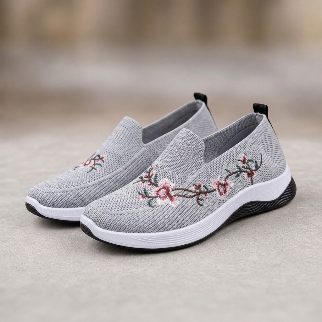 Agata Della Valle™ Oddychające buty w kwiaty na cały dzień komfortu