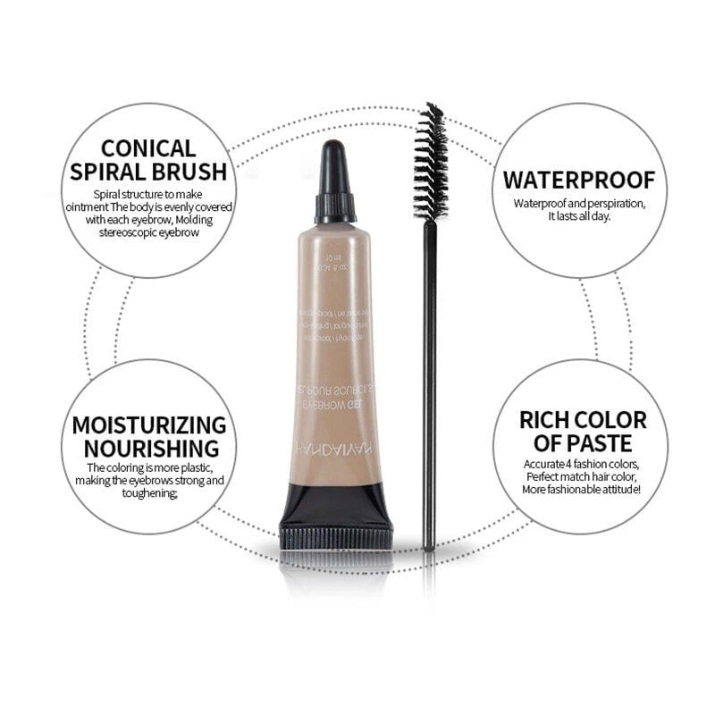 BrowGlow™ Koloryzujący Żel do Brwi dla Pełniejszych i Naturalnych Brwi