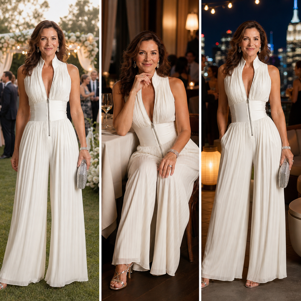Camilla Negroni™ Elegancki kombinezon wieczorowy na każdą okazję