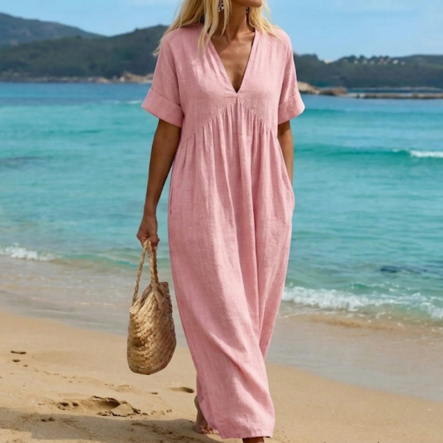 Egle Benigni Effortless Maxi Dress - front main product view