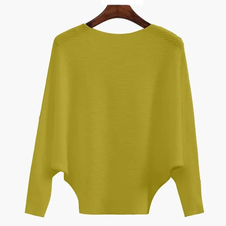 Adelaide Vala™ Sweter dzianinowy z rękawami typu nietoperz
