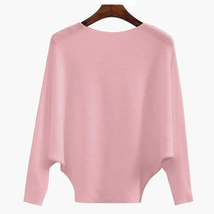 Adelaide Vala™ Sweter dzianinowy z rękawami typu nietoperz