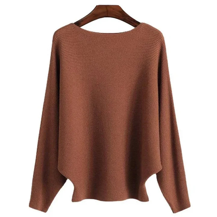 Adelaide Vala™ Sweter dzianinowy z rękawami typu nietoperz