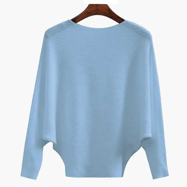 Adelaide Vala™ Sweter dzianinowy z rękawami typu nietoperz