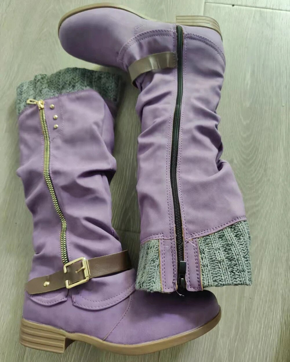 Alais Monet™ Wysokie buty zimowe zapinane na zamek