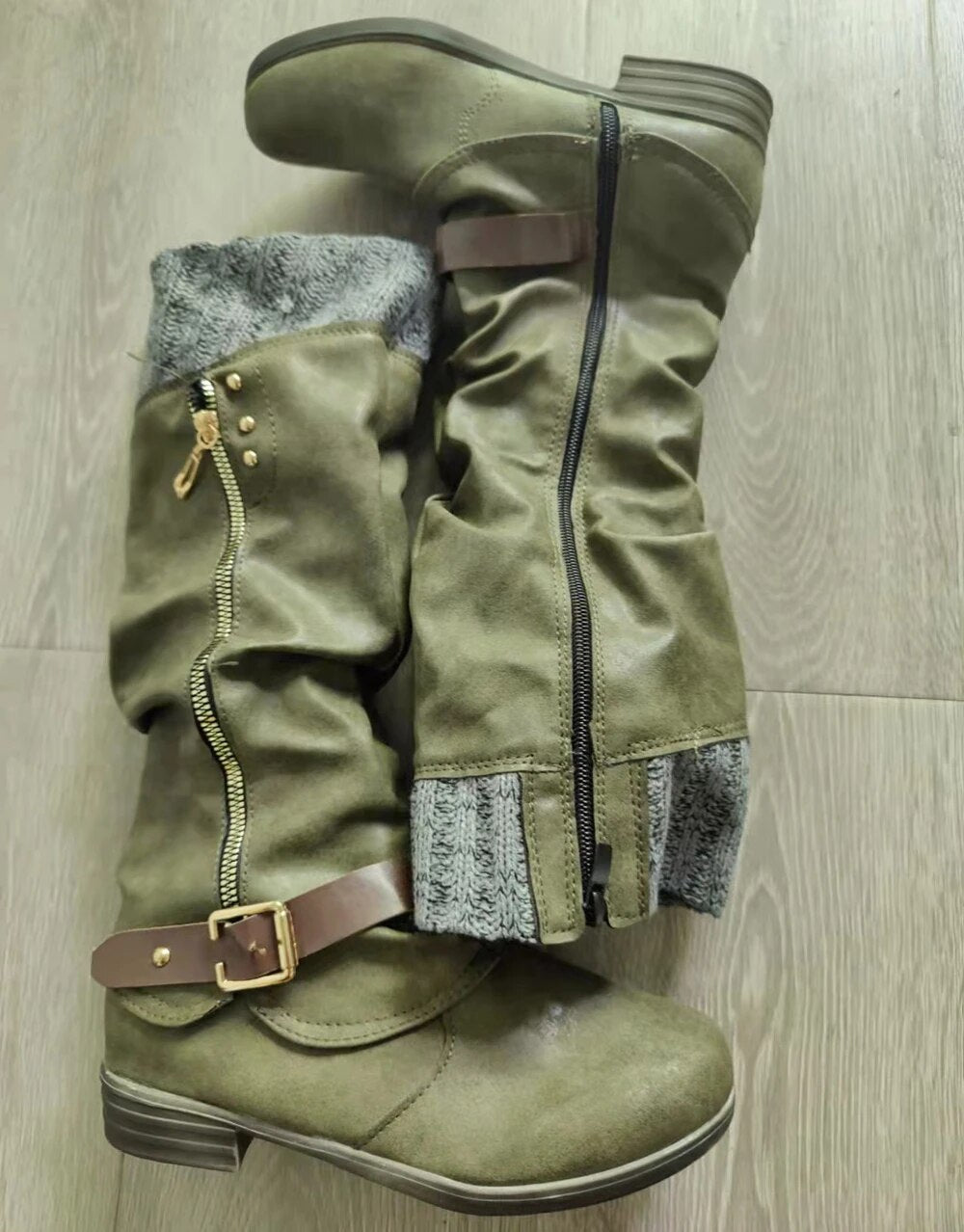 Alais Monet™ Wysokie buty zimowe zapinane na zamek