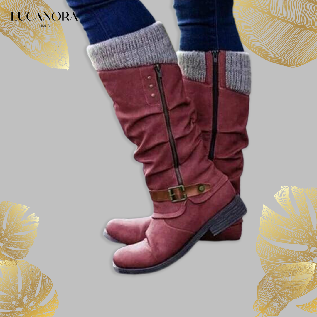 Alais Monet™ Wysokie buty zimowe zapinane na zamek