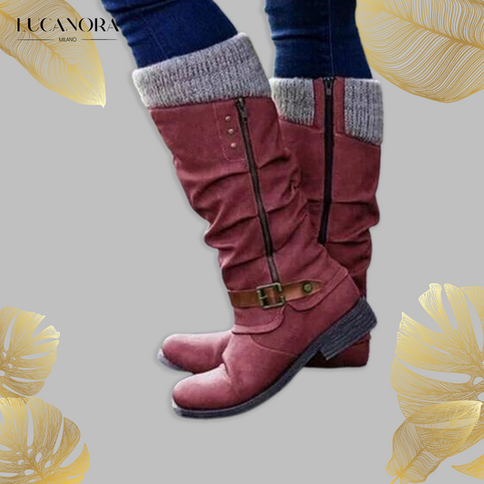 Alais Monet™ Wysokie buty zimowe zapinane na zamek