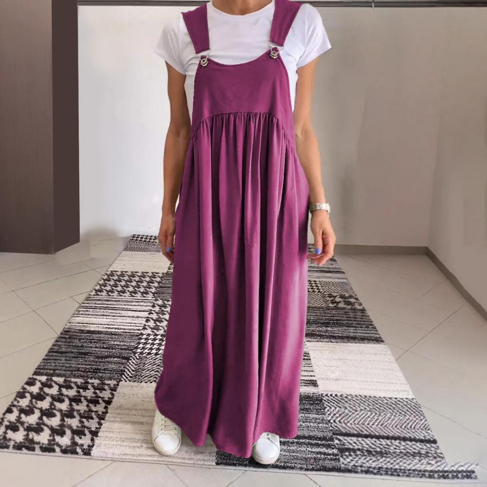 Antea™ Luźna sukienka z szelkami