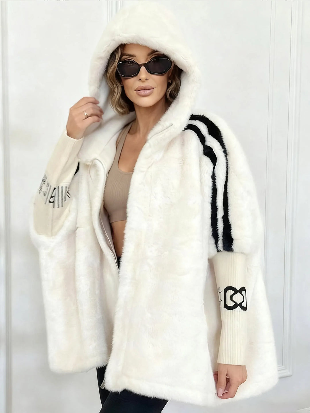 Ave Toti™ Kurtka Luxury z kapturem