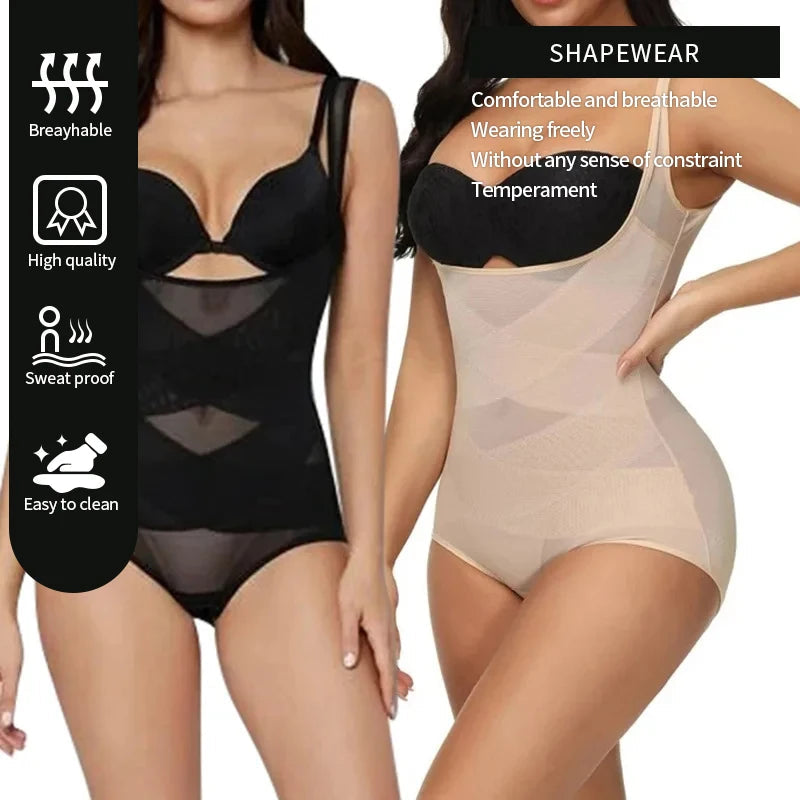 Bice Sorgi™ Modelujące body gorsetowe z szerokimi ramiączkami