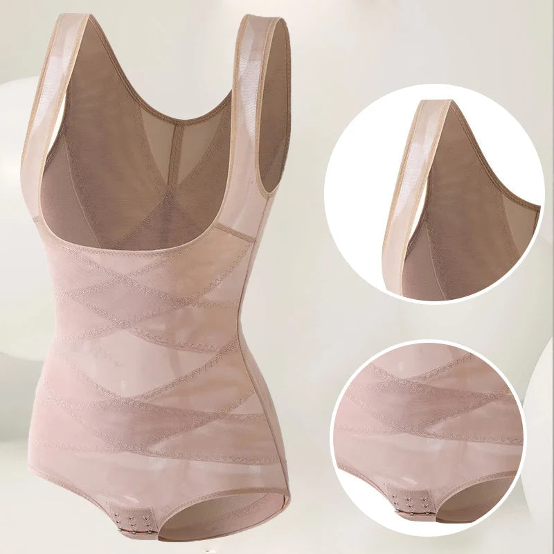 Bice Sorgi™ Modelujące body gorsetowe z szerokimi ramiączkami