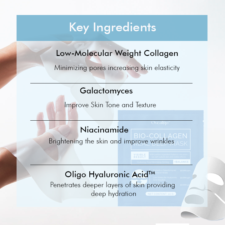 Bio Collagen™ Głęboka maska dla gładkiej skóry
