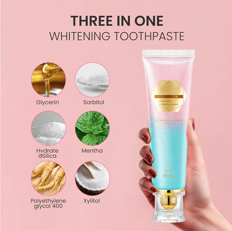 BioWhite™  Pasta do zębów wybielająca z niacynamidem