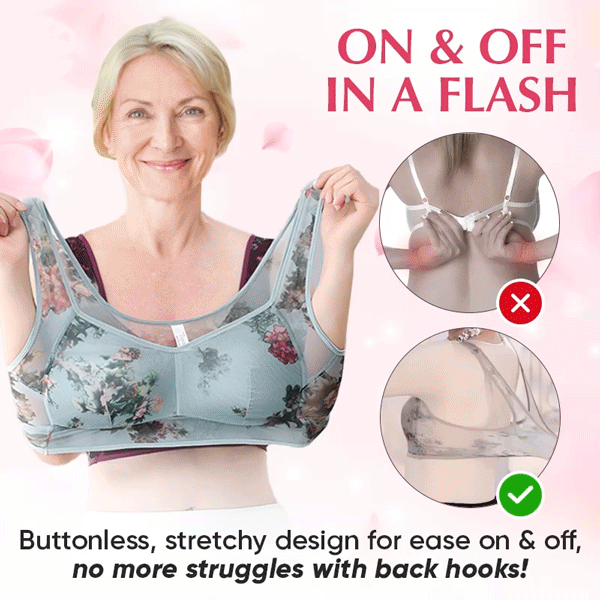 Bloom Bra™ Wygodny koronkowy biustonosz bez fiszbin