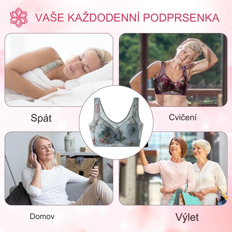 Bloom Bra™ Wygodny koronkowy biustonosz bez fiszbin