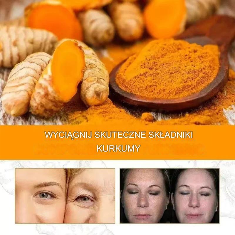Bonatura+™️ Serum do twarzy z kurkumą | Odśwież swoją skórę i pozbądź się ciemnych plam na stałe!