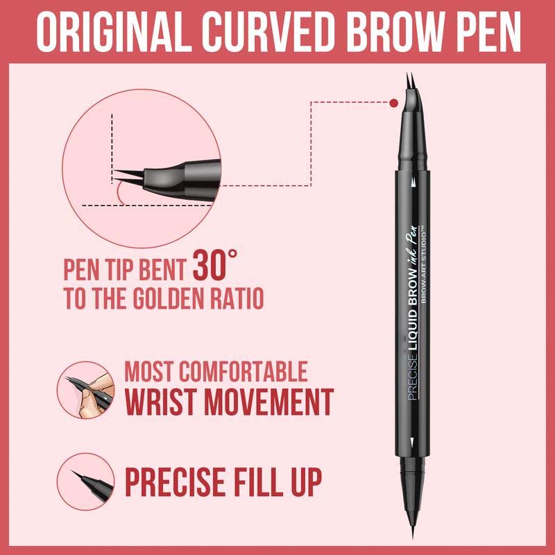 BrowFork™ Wodoodporna kredka do brwi 2 w 1 z pędzelkiem