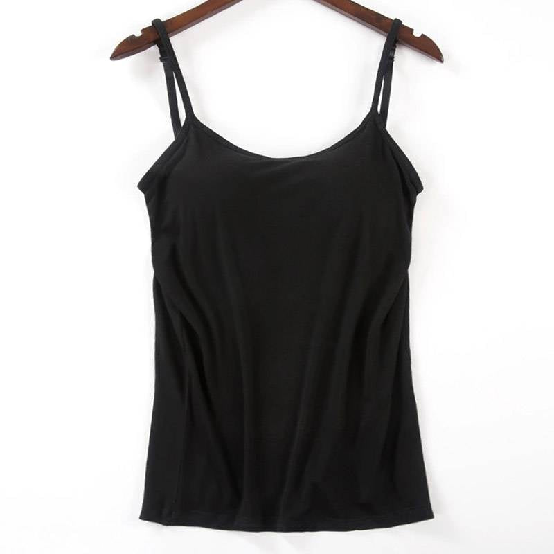 CasualChic™ top z wbudowanym biustonoszem