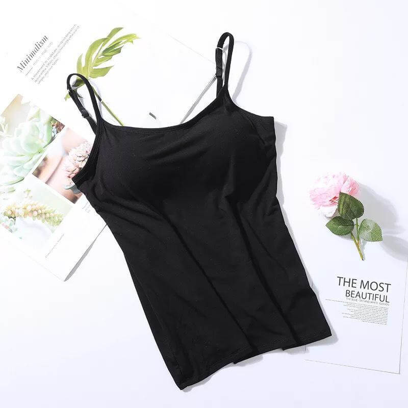 CasualChic™ top z wbudowanym biustonoszem