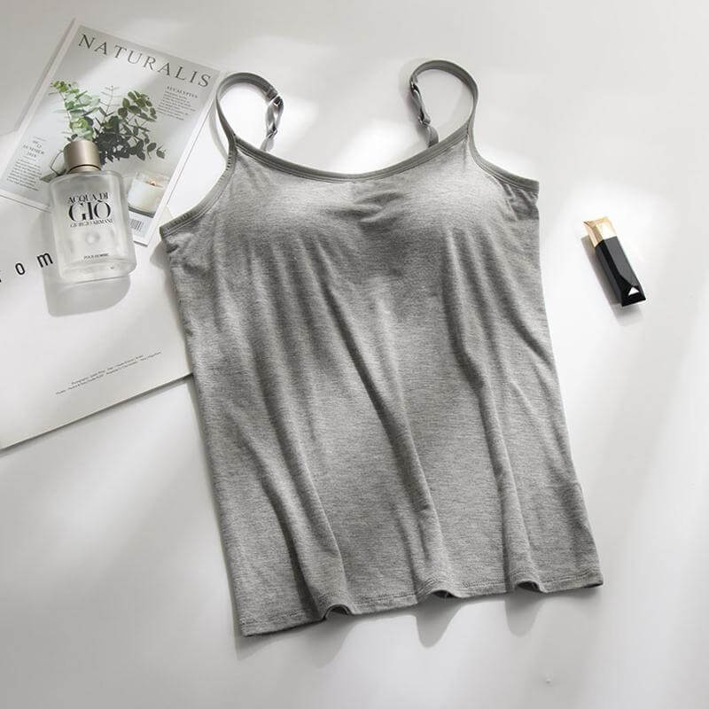 CasualChic™ top z wbudowanym biustonoszem