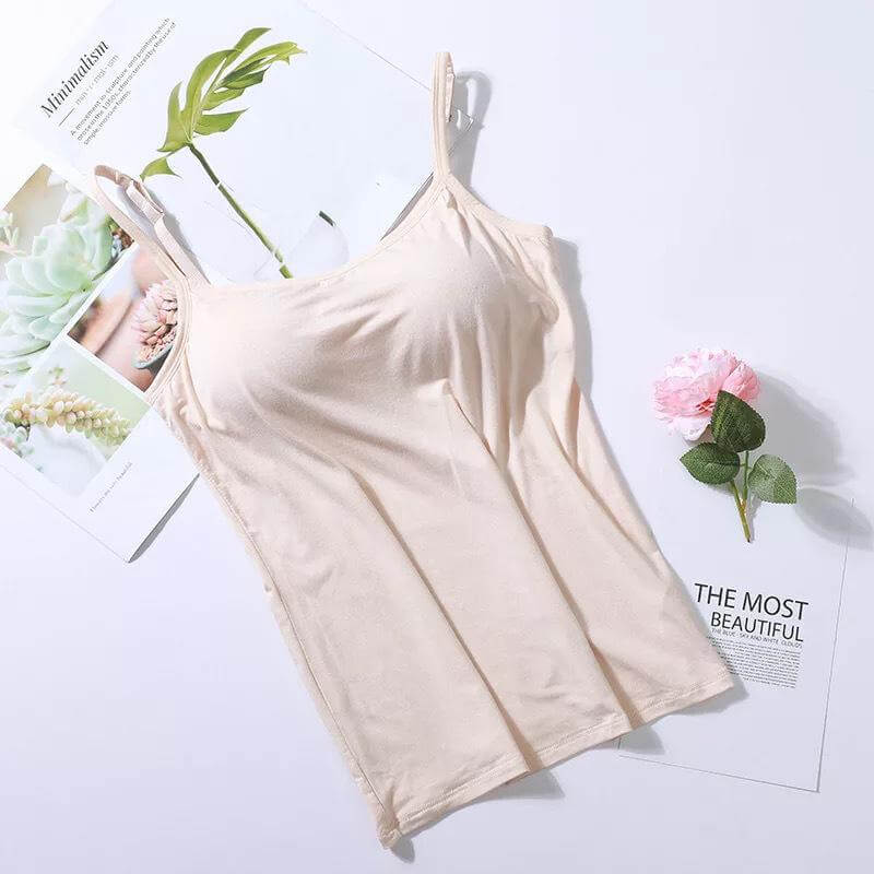 CasualChic™ top z wbudowanym biustonoszem