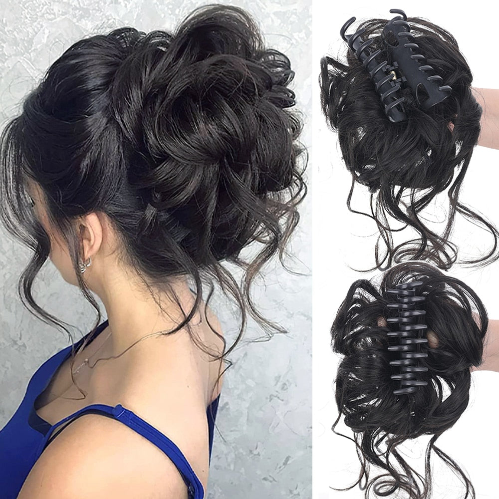 ChicChignon+™ Wiązana treska z klipsem