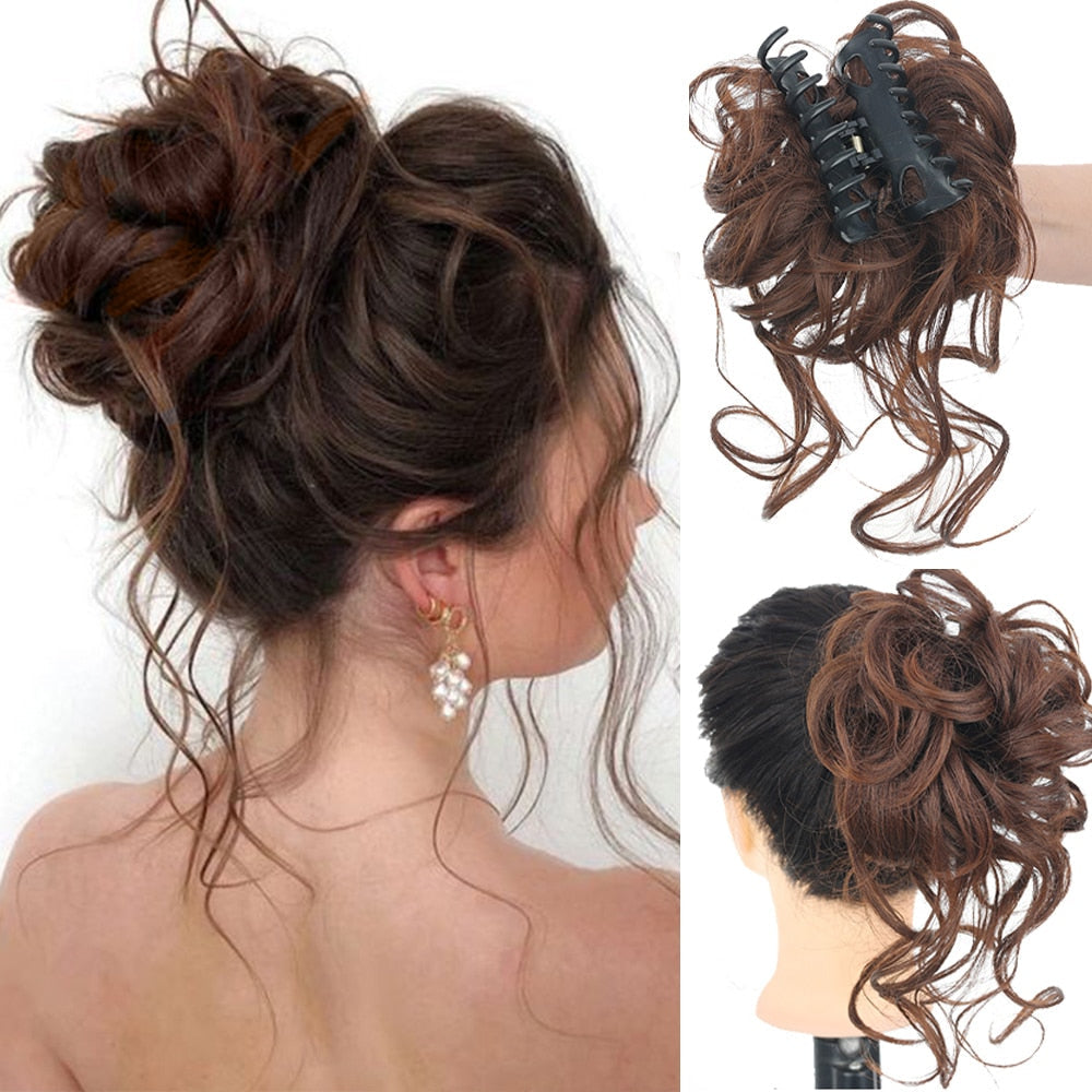 ChicChignon+™ Wiązana treska z klipsem