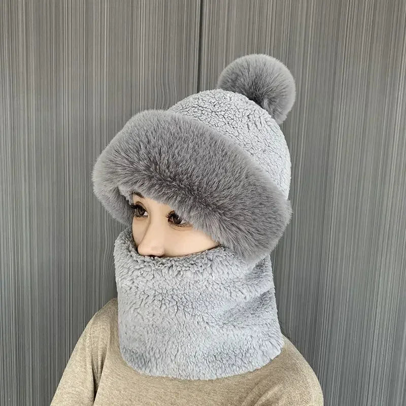 ChillGuard™ Zestaw: ciepła czapka i szalik
