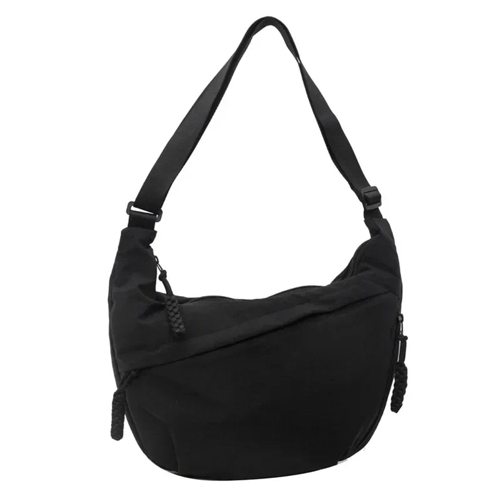 CompactCarry Pro™ minimalistyczna nylonowa torba crossbody