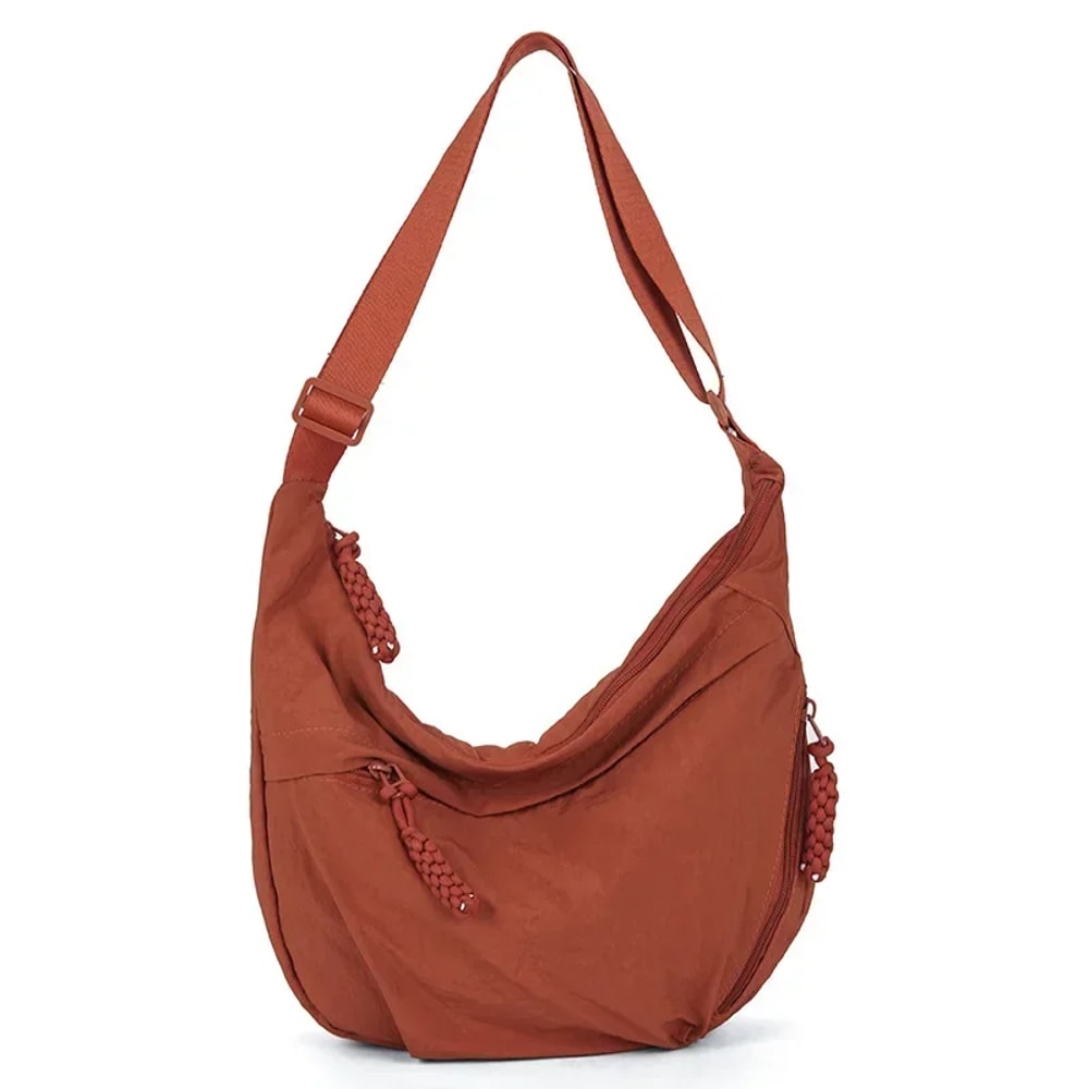 CompactCarry Pro™ minimalistyczna nylonowa torba crossbody