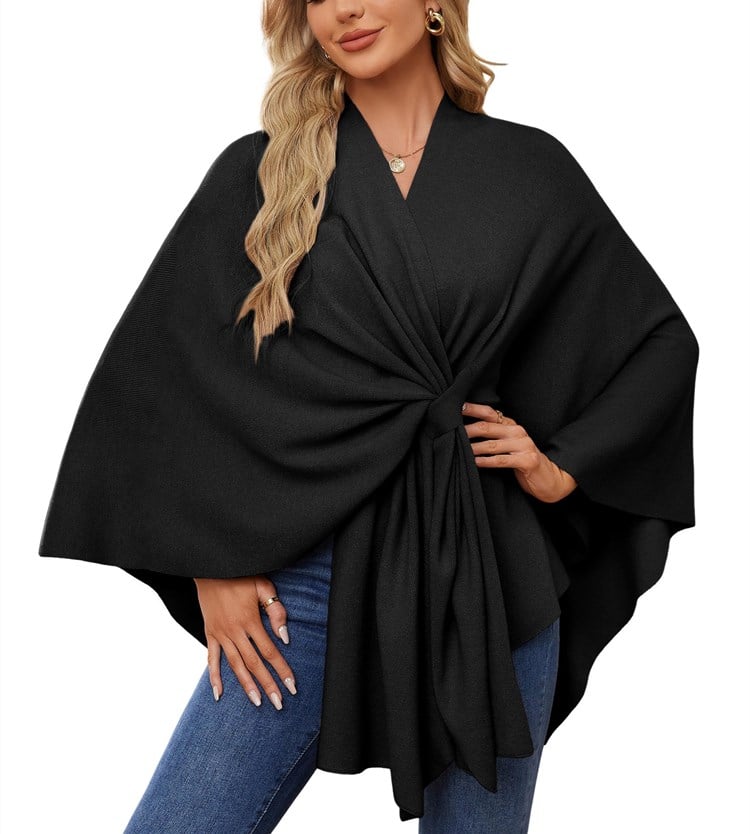 Dalida Testo™ Dalida Testo™ Stylowy szal-poncho – miękki i elegancki
