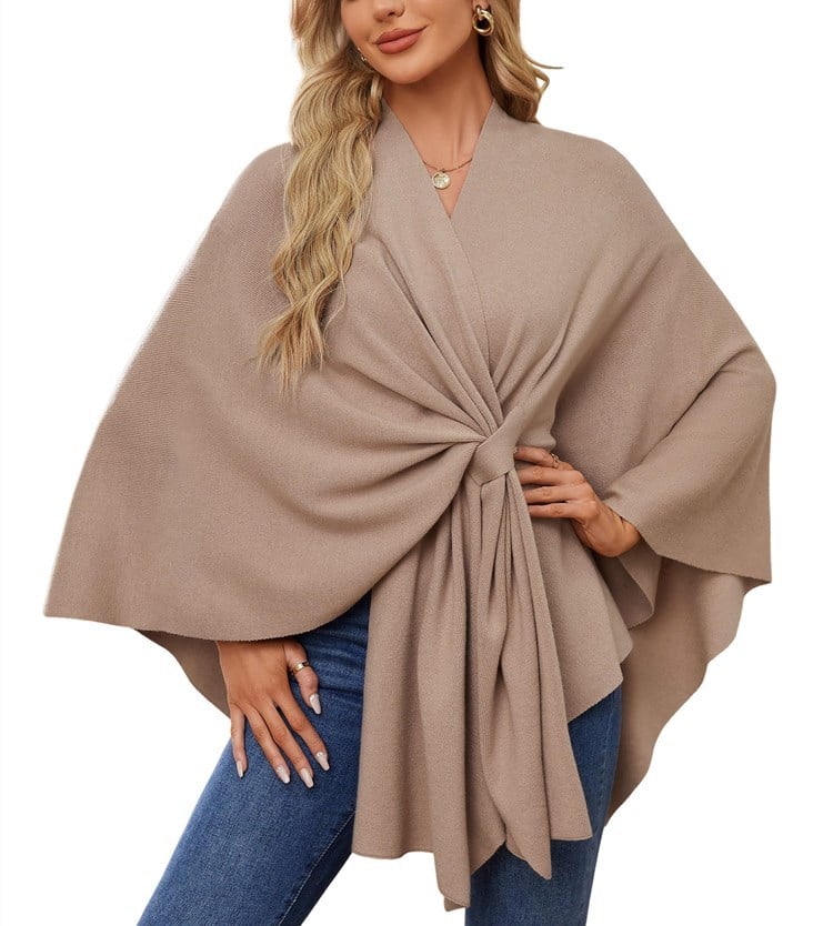 Dalida Testo™ Dalida Testo™ Stylowy szal-poncho – miękki i elegancki