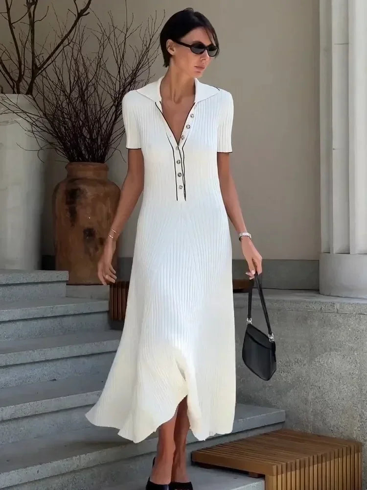 Danette Riccie™ Elegancko-sportowa sukienka