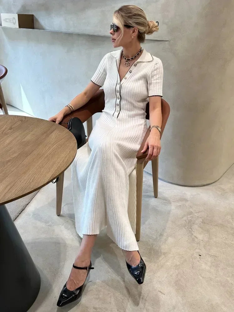 Danette Riccie™ Elegancko-sportowa sukienka