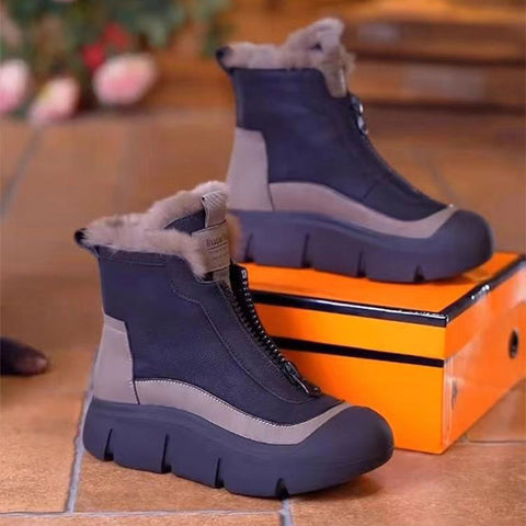 Degna Snow™ Ciepłe buty śniegowe z zamkiem błyskawicznym