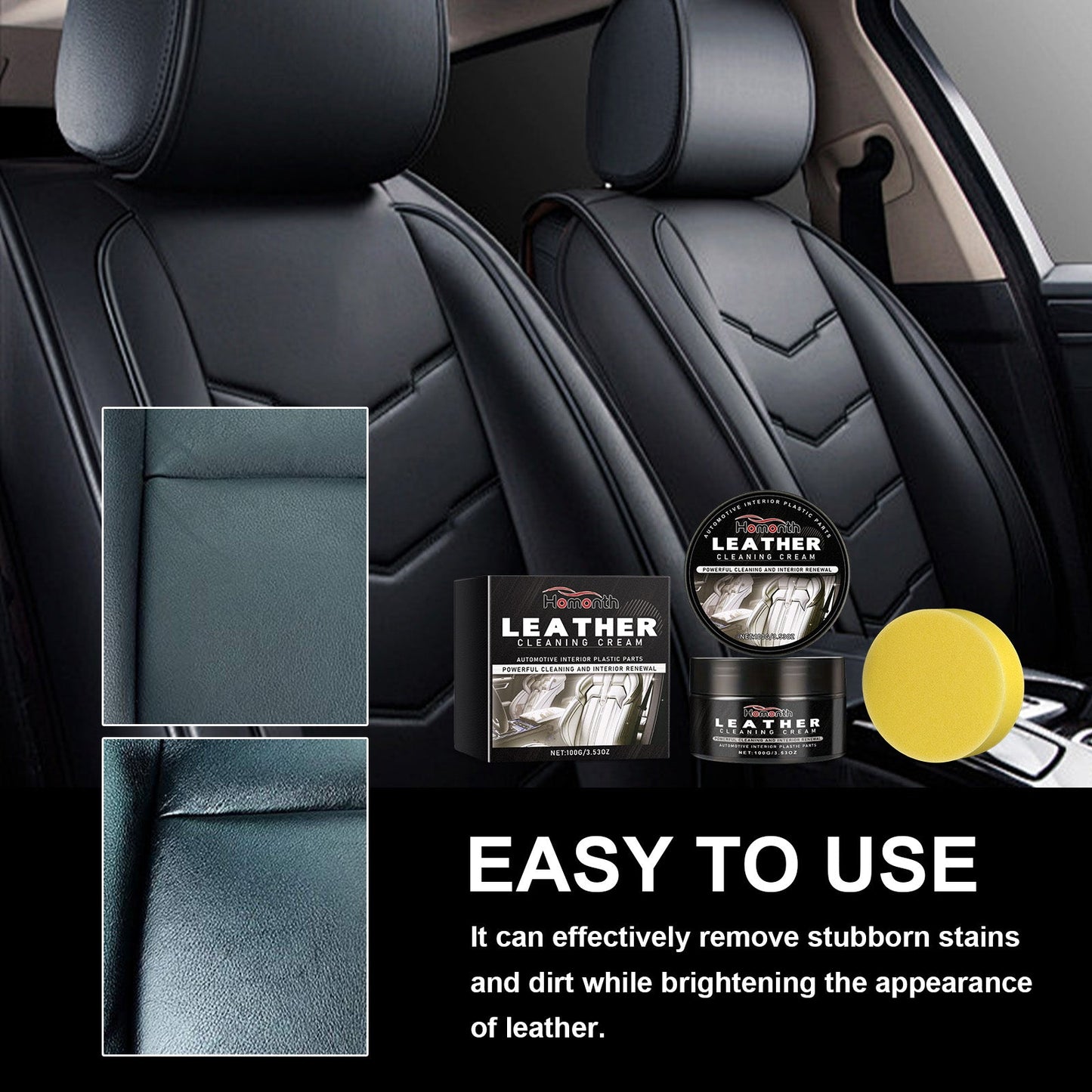 DriveShine™ Krem rewitalizujący do wnętrz samochodowych