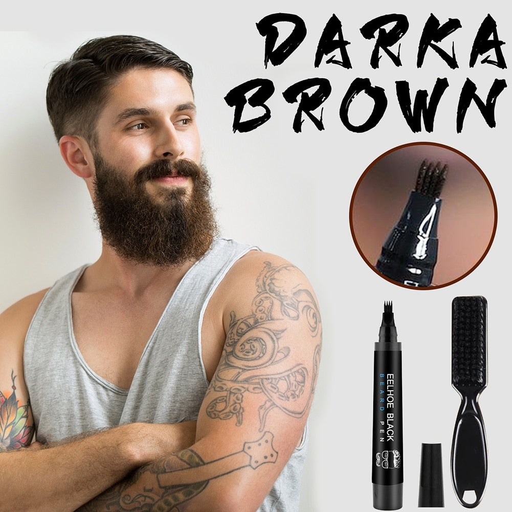 EELHOE BeardPen™ Wodoodporny długopis do wypełniania brody