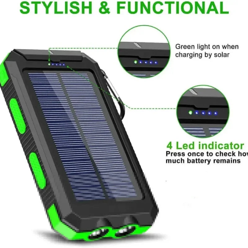 EcoVolt™ Ładowarka z panelem słonecznym Sunpower