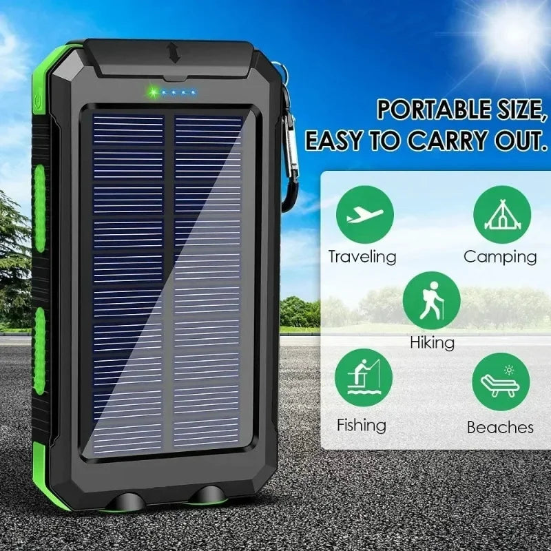 EcoVolt™ Ładowarka z panelem słonecznym Sunpower