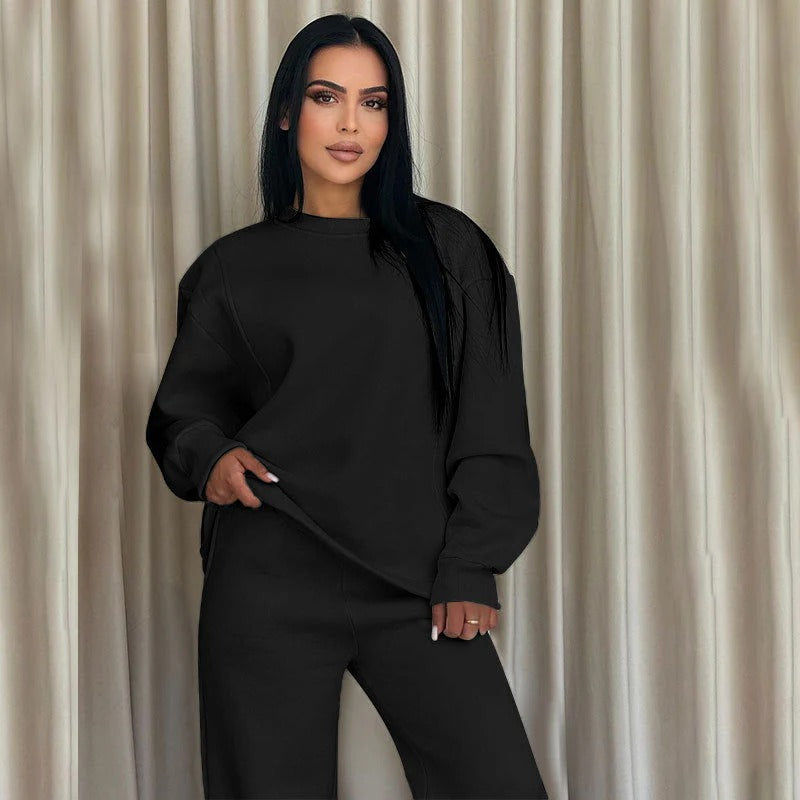 Eliana Ciarcia™ Damski komfortowy zestaw dresowy
