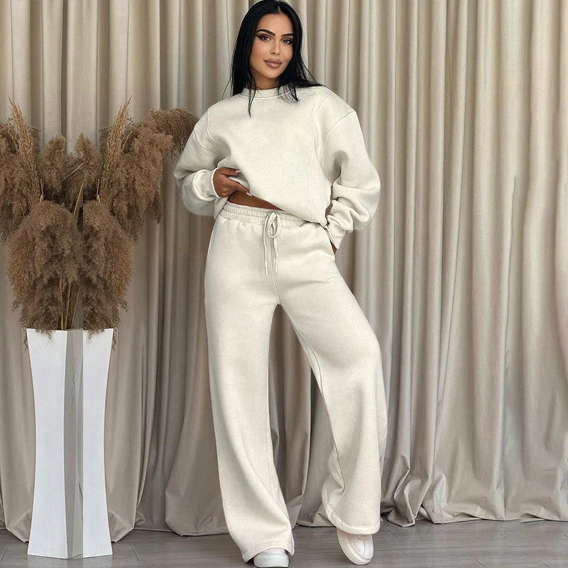 Eliana Ciarcia™ Damski komfortowy zestaw dresowy