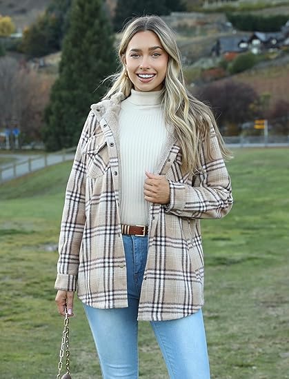 Eliana Zullo™ Zimowa modna bluza z kapturem i kieszeniami