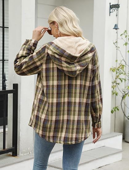 Eliana Zullo™ Zimowa modna bluza z kapturem i kieszeniami
