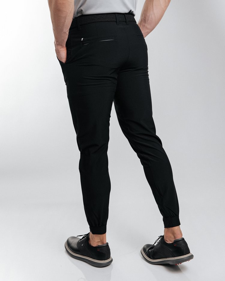 Erminio Costa™ Zwężane joggery slim fit z zamkiem przy kostce